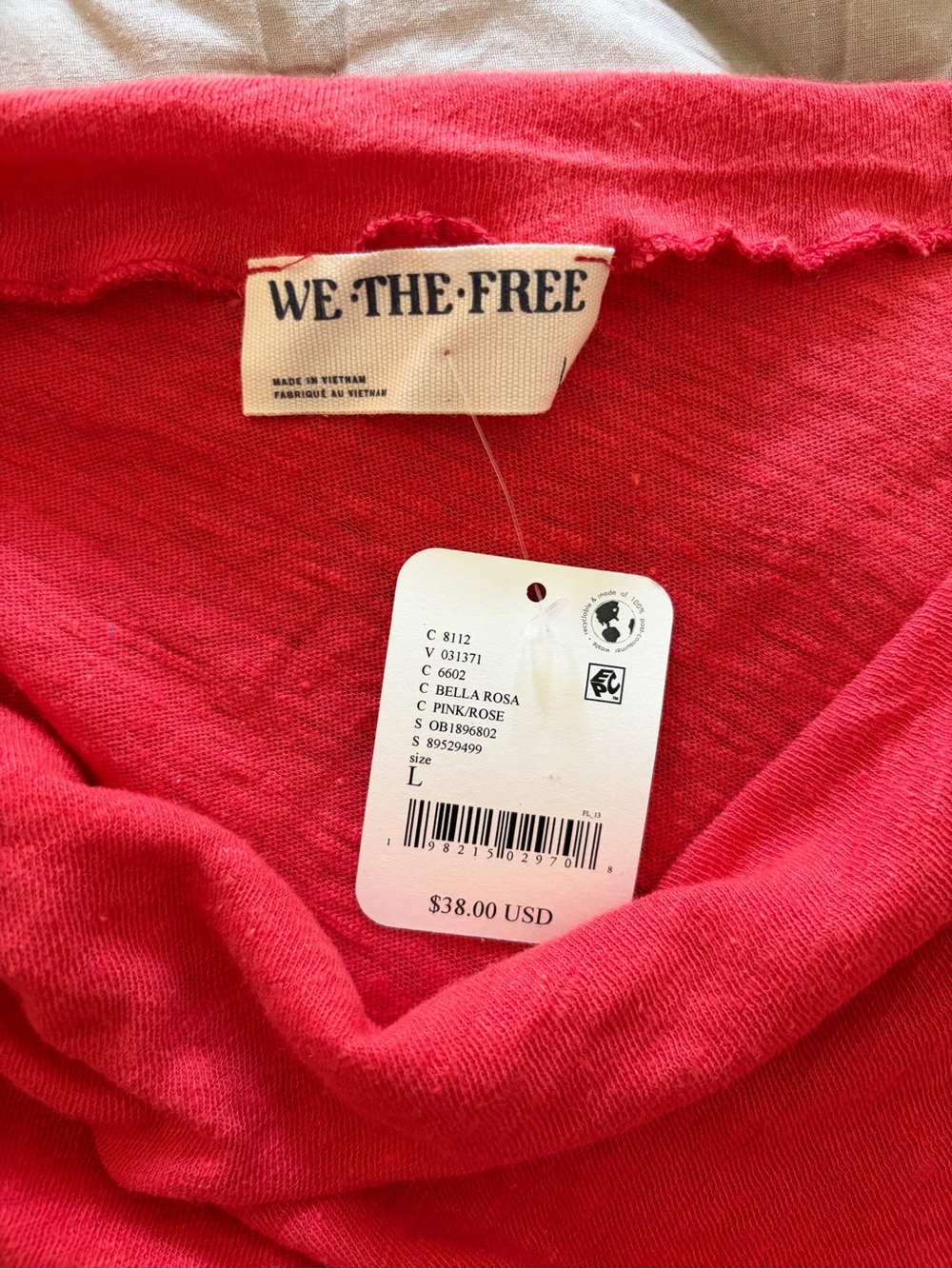 We the free Bella Rosa Knit Tank